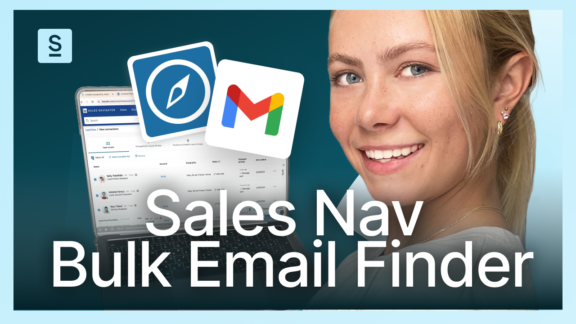 Export email addresses from LinkedIn Sales Navigator