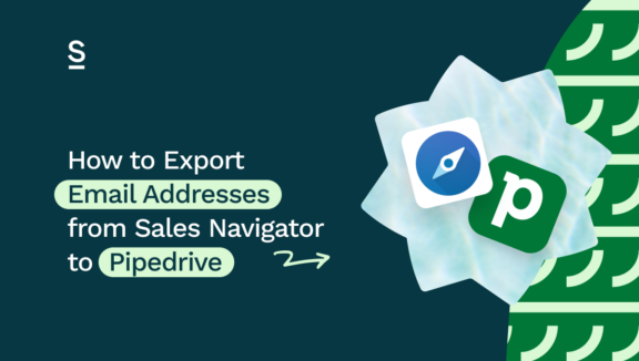 How to export Email Addresses from Sales Navigator to Pipedrive
