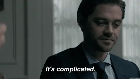 its complicated gif