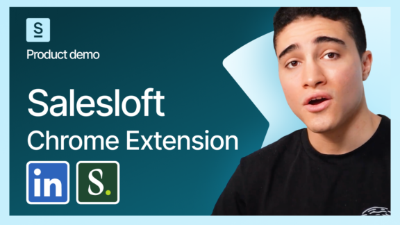 Salesloft chrome extension product demo