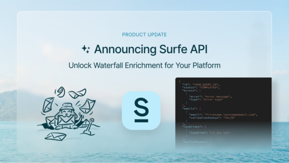 Announcing Surfe API Unlock Waterfall Enrichment for Your Platform