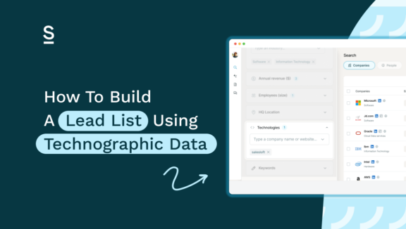 How To Build A Lead List Using Technographic Data